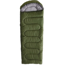 Waterproof Survival Sleeping Bag OnePerson Polyester Portable Thermal Bidinal Bag Army Green