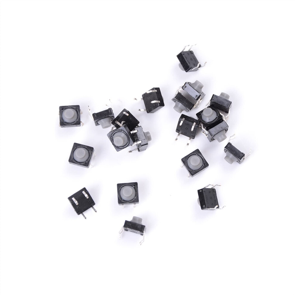 20Pcs 8X8x5mm 4 Pin Tactile Push Button Switch Soundless Selfreset Micro Tact Switch 5V 9382693819215