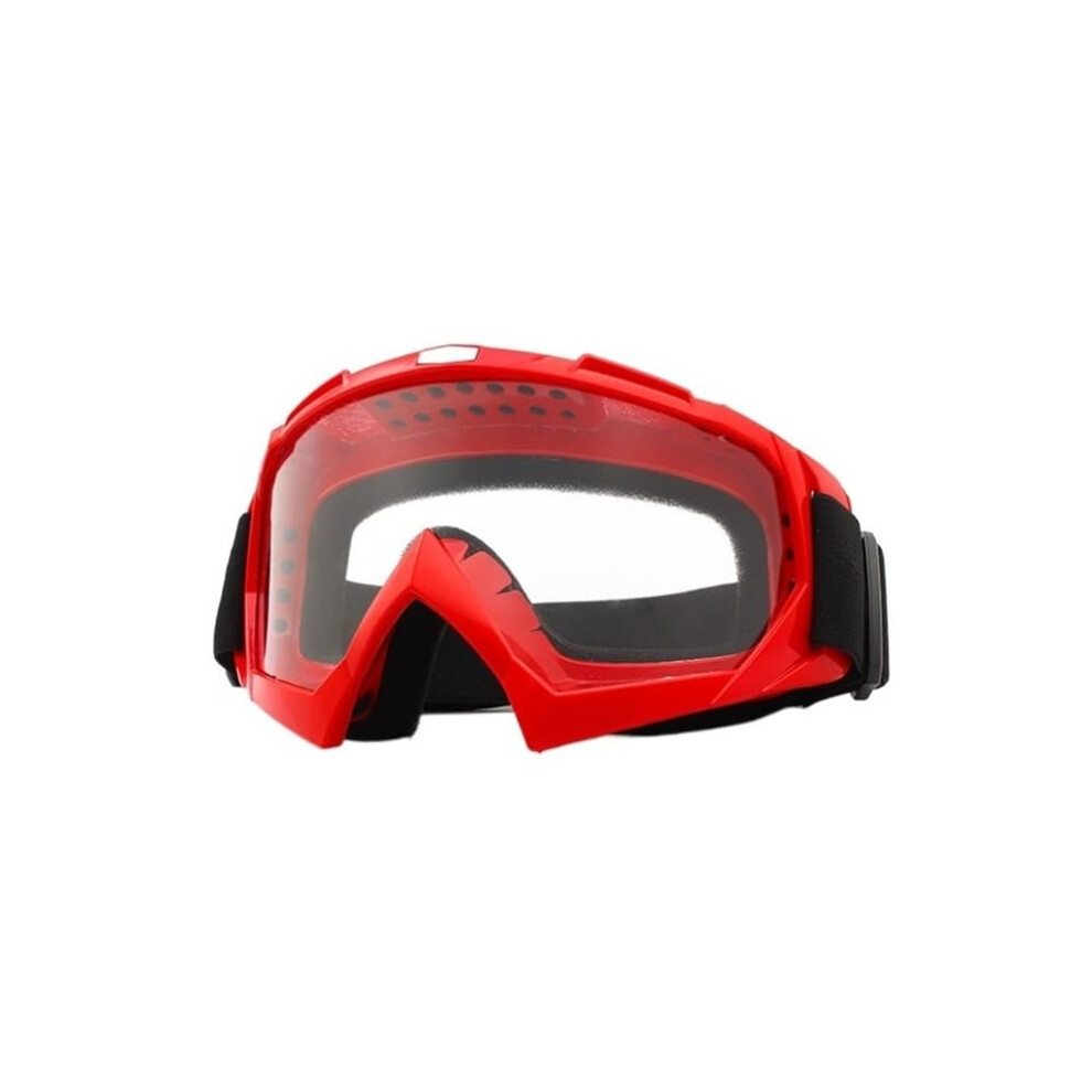 Motorcycle Goggles With Uv Protection And Removable Mask For Motocross Atv Mx Offroad Cycling 9382693819413