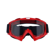 Motorcycle Goggles with Clear Lens UV Protection Wide Vision for ATV OffRoad Motocross Helmet