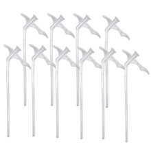 10 x Spray Foam Replacement Tubes Spray Plastic Gap Filling Tube Nozzle Plastic Gap Filling Tube