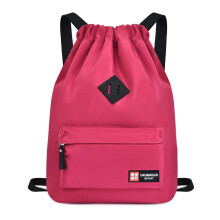 Drawstring Backpack For Travel And Gym Water Resistant Large Capacity Cycling Bag