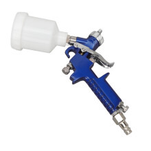 HVLP Schwerkraftsprühpistole 1,0 mm 125 ml Aluminium