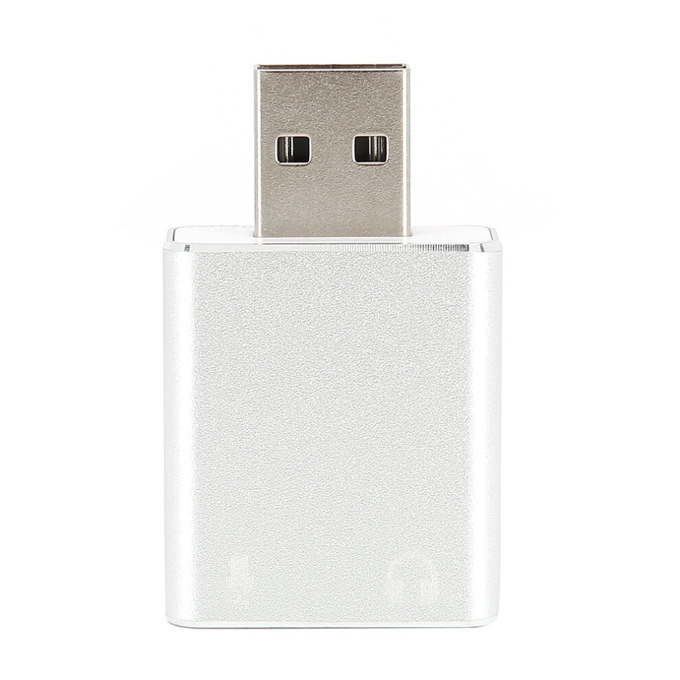 Stereo Sound Enhancer, Advanced C-Media Ic Technology Ensures Crystal-Clear Audio For Your Pc, Laptop Or Desktop - Compact Design And Durable Aluminum 9176269506148
