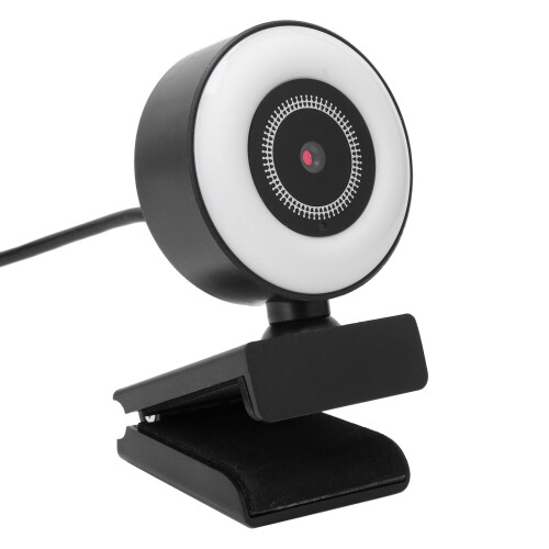 Webcam με ρυθμιζόμενη γωνία κάμψης με φως πλήρωσης δακτυλίου και αυτόματη εστίαση, 1