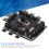 8‑Way 3PIN Fan Hub Splitter with Speed Control, 4PIN Plug 3