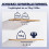 Heavy Duty L Shelf Bracket, 15 cm Support Floating Shelf Bracket (70 kg) (4pcs) 5