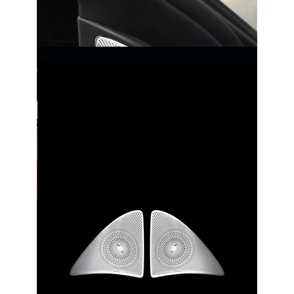Sticker Car Door Audio Speaker Cover Grille Tweeter Speaker Cover Trim For S Class W222 2014Â 2019 2018 2017 (For Cla3) 9347817939064