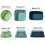 24Piece Silicone Baking Molds Set, Reusable NonStick Silicone Cupcake Liners for Cake Decorating 4
