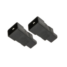 2 Stück IEC320 C20 auf C13 Netzadapter, geeignet für USV, PDU, Server, 16A 250V