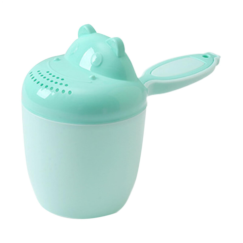 Baby Bath Rinser For Hair Washing, Thickened Safety Pourer For Kids, Green