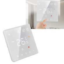 Kleiner Digitalthermostatschalter 16A 100-250VAC Weiß ME81 LED-7