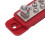 12-Terminal-Stromverteilungsblock rot mit Abdeckung 11