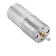 12V DC Gear Motor 10RPM Metal Gearbox Brushed DC Motor with 25mm Shaft and Precise Speed Control