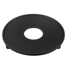 Massiver Untersetzer aus Gusseisen, schützt Möbel, elegantes Design für heiße Speisen und Teekannen, Handwäsche für Langlebigkeit und