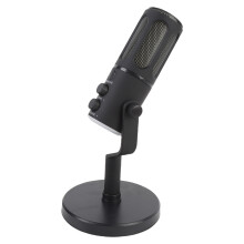 Dynamisches XLR-USB-Mikrofon 16/24 Bit Kardiomikrofon für Streaming & Podcast
