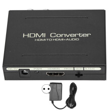 Extraktor zvuku HDMI 2.0, synchronizácia vstupov HDMI pre 4K Ultra HD displej a samostatný zvuk, pokročilé funkcie ako CEC Bypass a doživotná