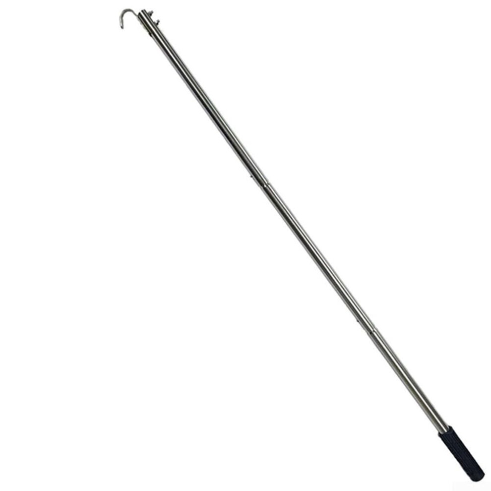 Loft Ladder Pull Down Kit Aluminum Spliced Rod Stainless Steel Hook Lightweight Compatible With Standard Loft Ladders 9189345325366