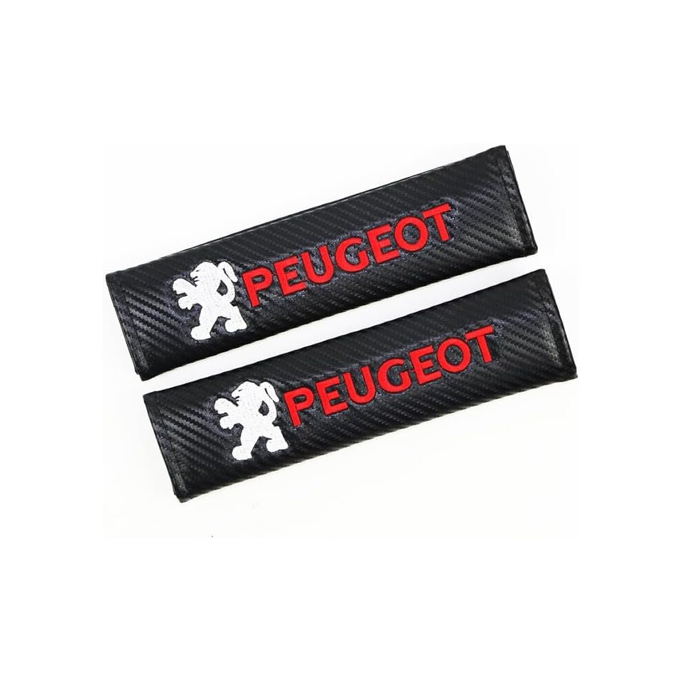 2Pcs Car Seat Belt Pads For Peugeot 308 308S 4008 408 408X, Soft Shoulder Pads Ref: 7246 9347817940237