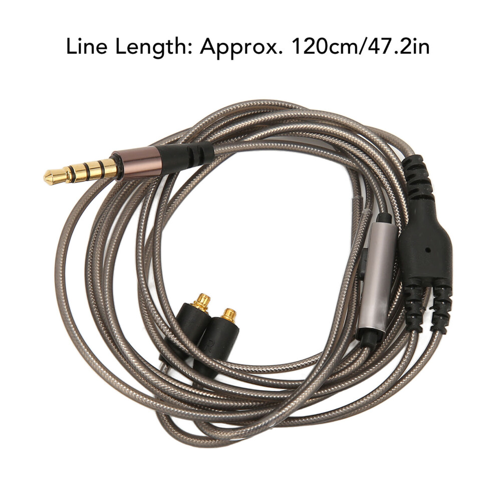 Kopfhã¶Rer-Ersatzkabel, Ofc-Kupfer, Vergoldet, 7443665155372