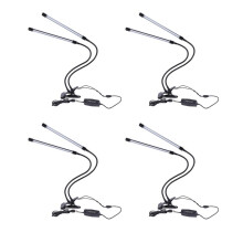 4X Luce LED per Coltivazione Interna Un LED, Lampade Fito Un Spettro Completo da 40 W Luce Solare Bianca per Piante da Coltivazione di Piante