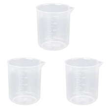 3X 500Ml Laureato Beaker Trasparente