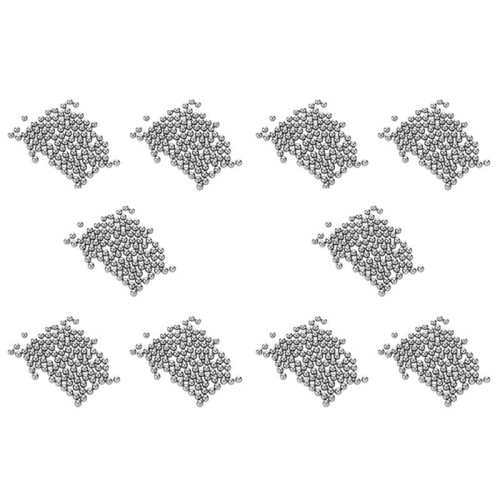 Velo de Roulements de Roue Boules en Acier Remplacement 5mm Diametre 1000 Pcs