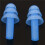 10X Blu Accoppiamento A Nuotata Flexible Silicone Earplug 5