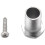 18 Pieces Silver Acoustic Guitar Machine Heads Knobs Guitar String Tuning Peg Tuner(9 for Left + 9 for Right) 8