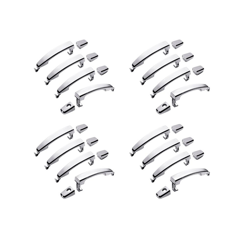 16Pcs Chrome Abs Door Outer Handle Covers For Captiva Sport/Aveo/Saturn Vue 96468254 96468266 96468266 4713522064356
