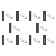 10X LED Dimmer 12V 5V 24V 36V 8A PWM Wireless RF  with 2.4G Brightness Contact Remote for LED Single Color Strip