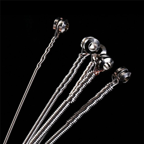 5X ZIKO Elektrisk Basgitarr 4-Strängad Basgitarrsträngar 6 Nickel Would Professional Strings DN-045100 2