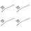 4X VK2828U7G5LF GPS Module TTL 1-10Hz with Antenna FLASH Flight Control GPS Model 1