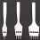 18Pcs 4mm Leather  Round Hole Leather Puncher Detachable Seam Punching Chisel Tool/Set 8