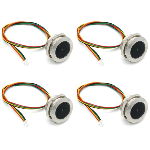 4X GM60 UART Stainless Steel Controlled Ring Indicator Light 1D/QR/2D Bar Code Scanner QR Code Barcode Scanner Module