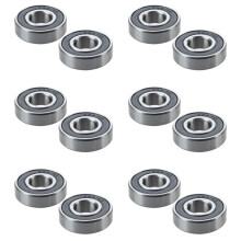 12 Pieces Bearing 6001Rs 28mm X 12mm X 8mm Scooter