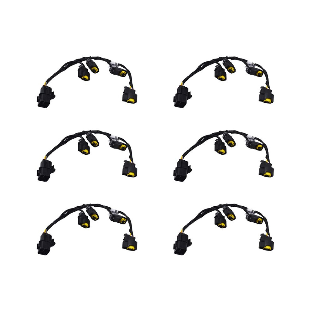 6X Ignition Coil Extension Wire Harness 27350-2B000 For Accent Rio Soul Ceed Cerato Spectra 6032215563111
