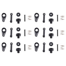 6X Servo Saver Buffer Swing Arm Link Rod for SG 1603 SG 1604 SG1603 SG1604 1/16 RC Car Spare Parts Accessories