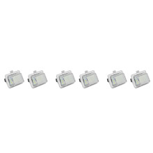 6Pcs Car License Plate Light for - W204/W212/W216/W221/W207 18 Led White Rear License Tag Lights