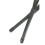 3 Paar Jazz Drum Brushes Retractable Drumsticks 32 cm Schwarz 6