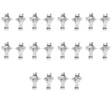 20Pcs High Power Led H4 Hb2 9003 Bulb 100W 20Led Car Fog Light Lamp Headlights 6000K White