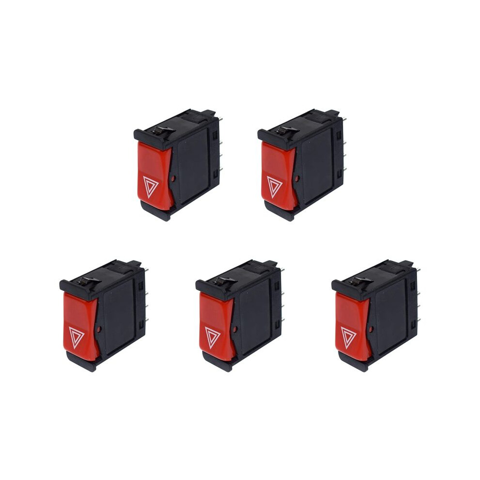 5X Warning Emergency Hazard Flasher 1248200110 For - W124 W201 W202 500E 300Ce 400E 190E 300D Light 6133214666244