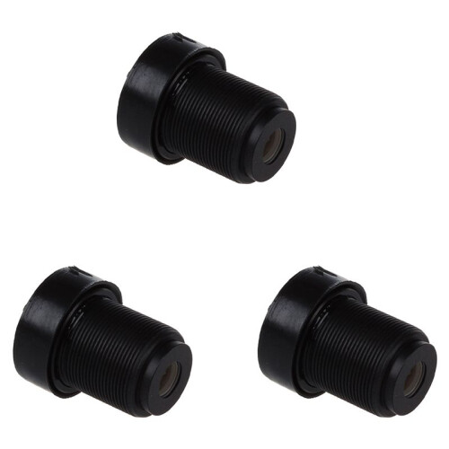 3X 1/3 CCTV 2.8mm Objectif Noir pour la Camera de la Boite de Securite CCD