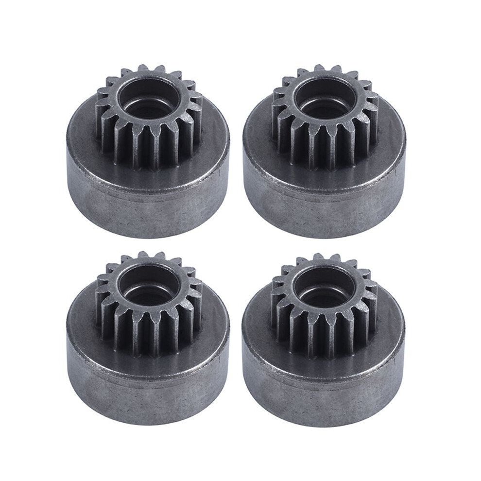 4X 02107 16T Clutch Bell Single Gear For 1/10 Hsp 94188 Nitro Truck Rc Car 6034259364174