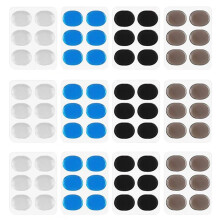 72 Pcs Silicone Drum Damper Pads, Drum Snare Mute Pad Soft Drum Damper Gel Pads for Drums Tone Control