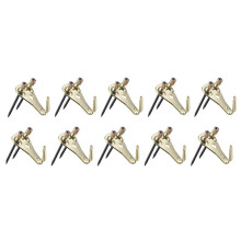 200 Pack 50 Lbs Picture Frame Hangers Hooks with Nails, Heavy Duty Plaster Wall Pro Photo/Heavy Mirror Hanging Kit