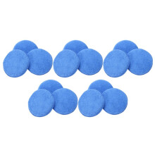 15 X Microfibre Foam Sponge Polish Wax Applicator Pads Car Home Cleaning