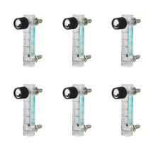 6X 0.1-1.5LPM Medidor de Flujo de Medidor de Flujo de OxÍGeno de 1.5 L con VÁLvula de Control para OxÍGeno Aire Gas
