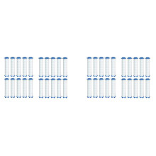 Filtro de Chuveiro de SubstituiçãO 40 Pçs para Água Dura - Filtro de Água de Chuveiro de Alta Saída para Remover Cloro e Flúor