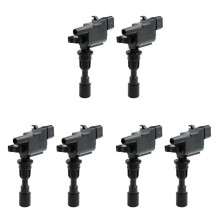 6PCS Ignition Coil for 1998-2004 323F 323S 1.5/1.6L, ZL0118100 ZL01-18-100A